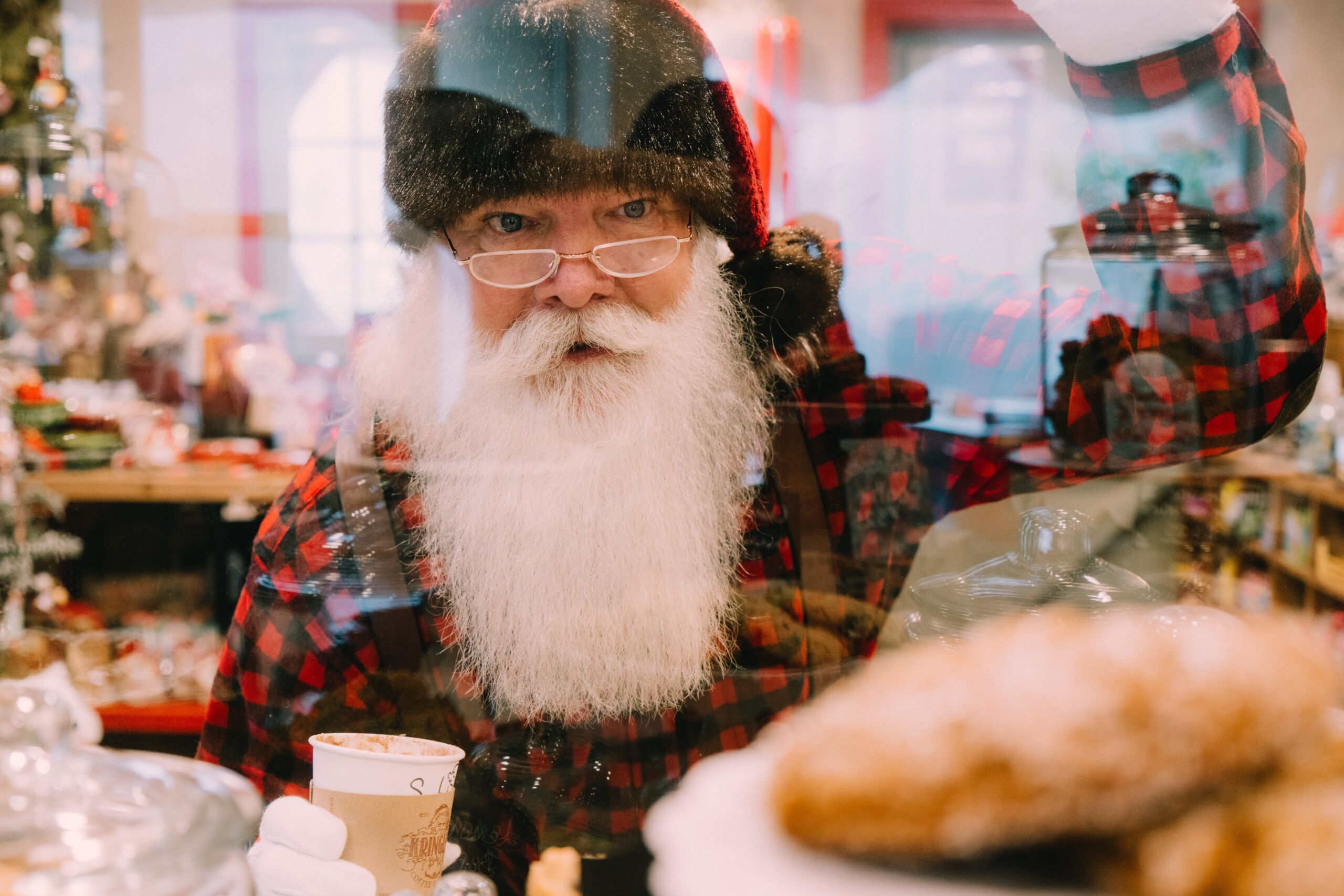 Santa Claus in the Bakery - Skypark at Santa's Village