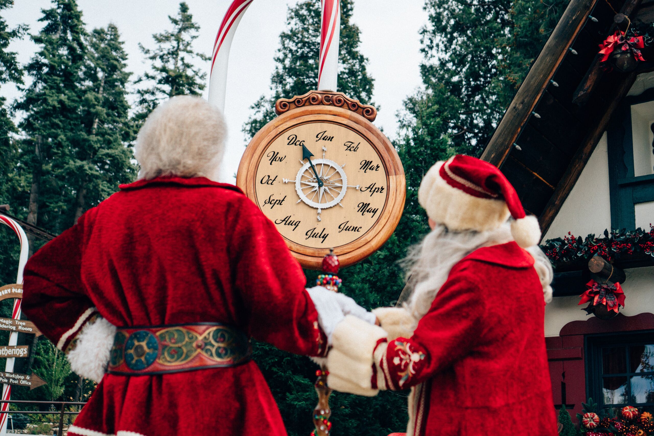 Planning your trip to see Santa? Here's a sneak peek of the decor