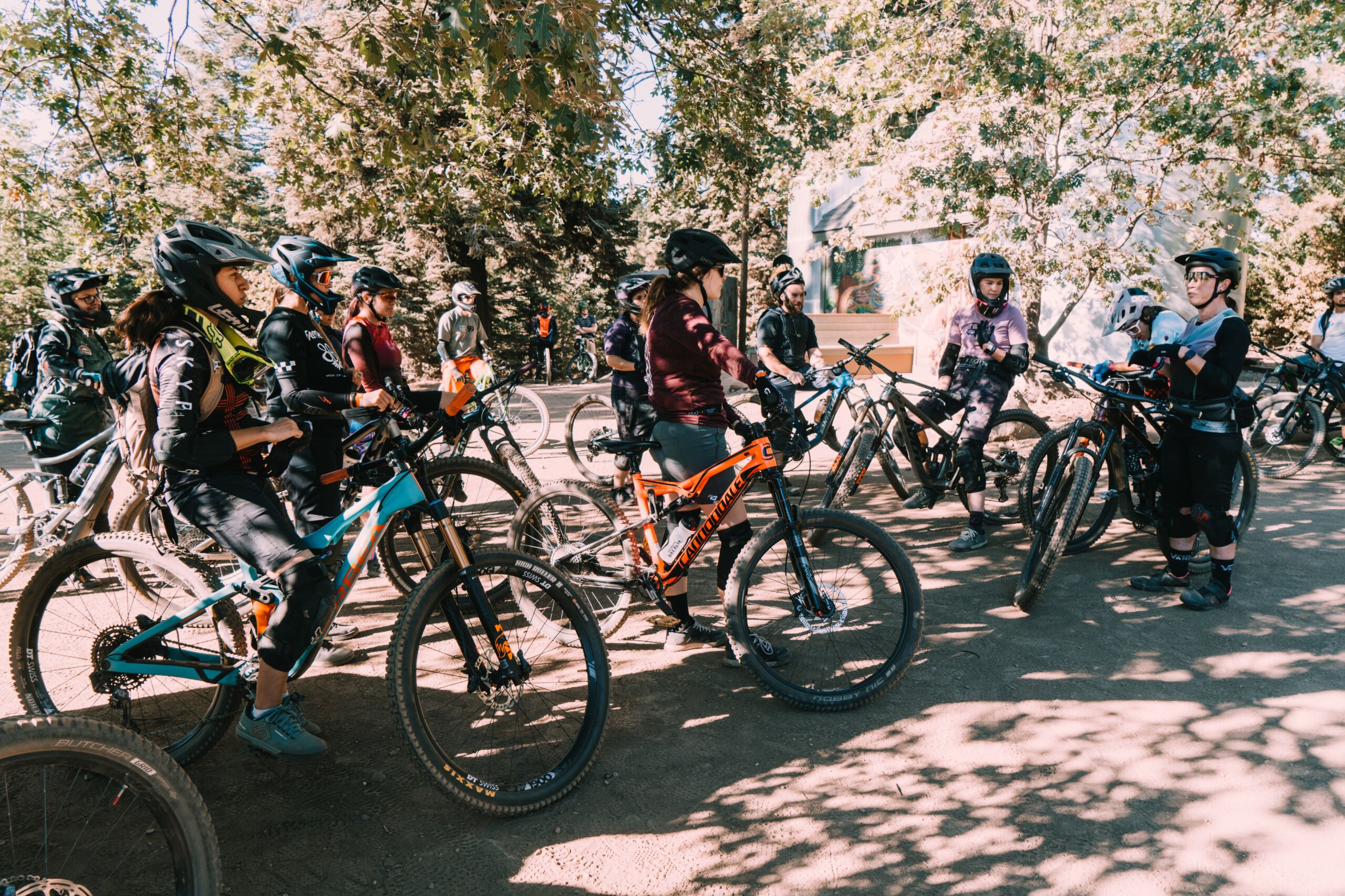 Join the Happy Hour group ride with LIV Cycling during International Women's MTB Day!