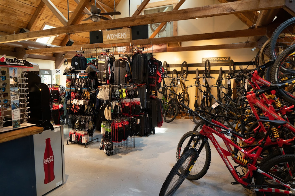 Bike store shop at