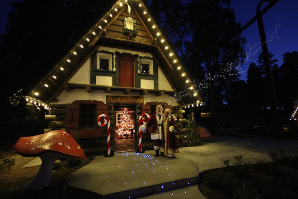 North Pole Santa House Inside