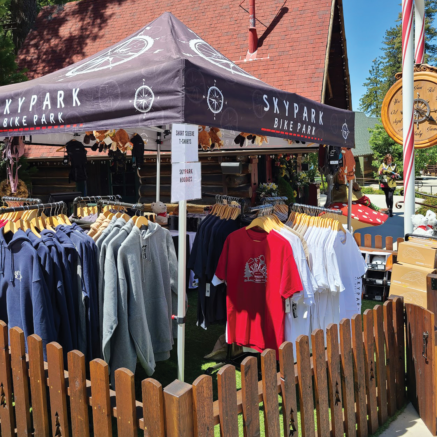 SkyPark MTB Merchandise Booth